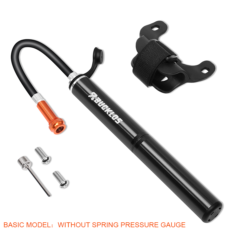 Bike Pump Frame Mount - BUCKLOS Portable High Pressure Bicycle Mini