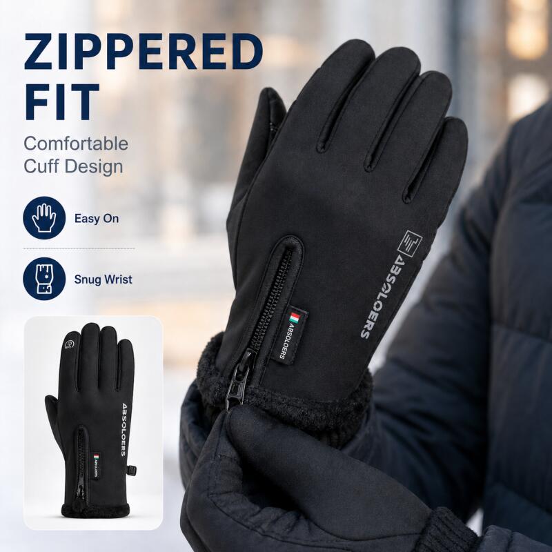 Winter Warm Touchscreen Gloves - Winter Cycling Commute review and price