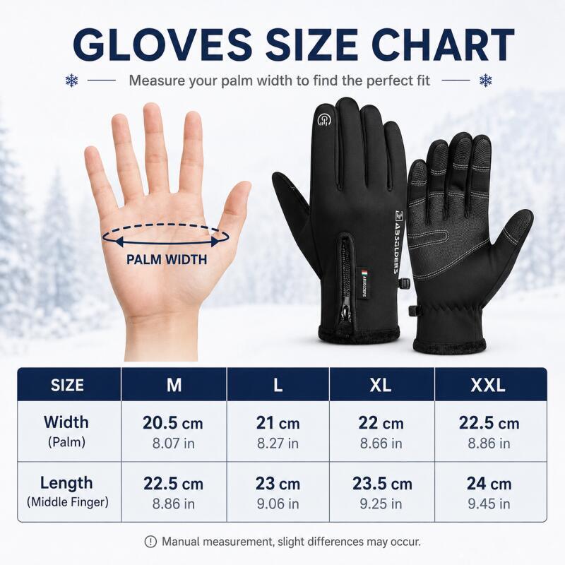Winter Warm Touchscreen Gloves - Winter Cycling Commute review and price