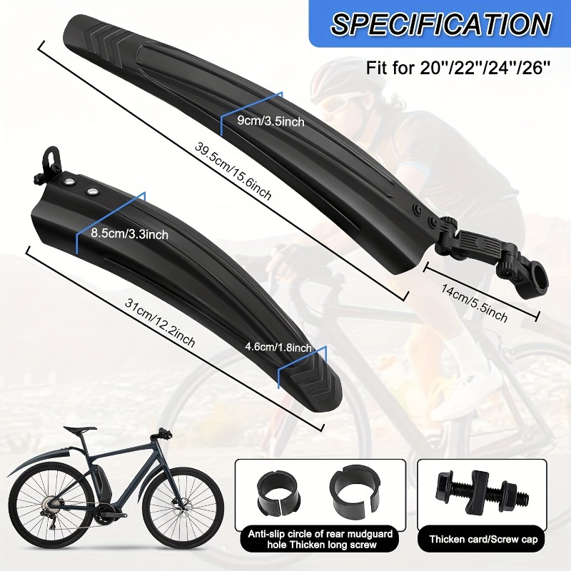 1Set Bike Mudguard Set Bicycle - Fender Mudguard Set review and price