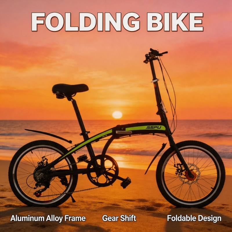 20-Inch Lightweight Aluminium  - Commuting With Bike review and price