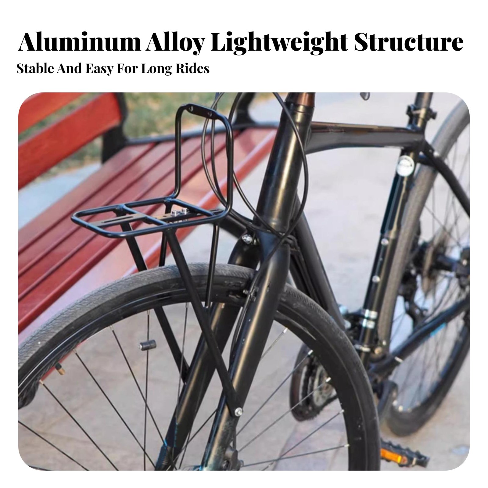 Bike Front Luggage Rack Lightw - Cargo Rack Aluminum review and price