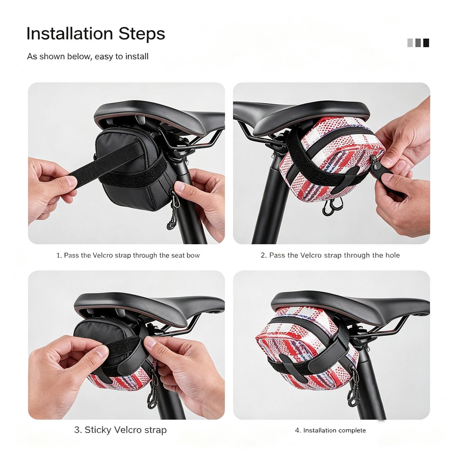Saddle Bag Bicycle Bicycle Sad - Saddle Bag Under Seat review and price