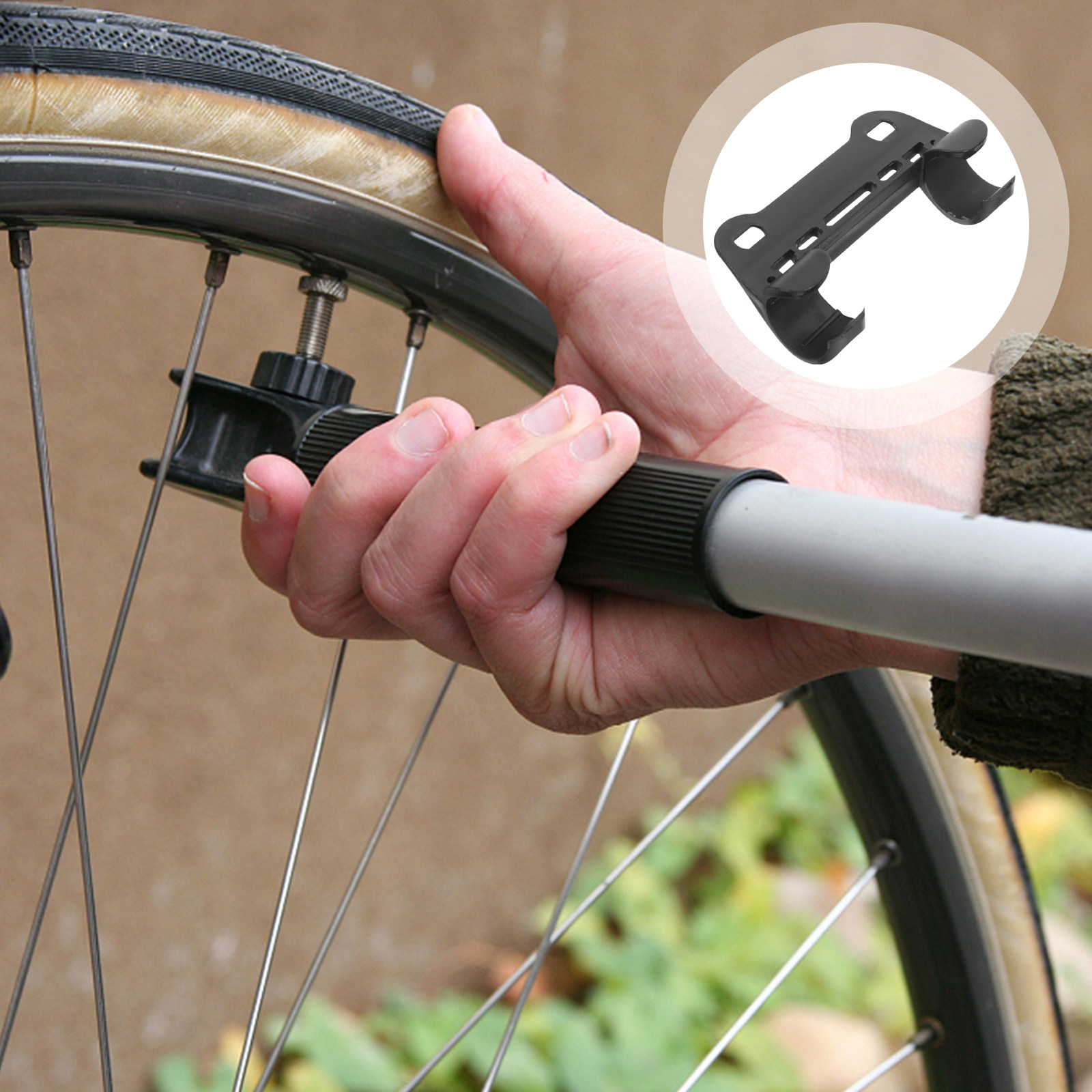 5Pcs Professional Bike Pump Ho - Bike Pump Frame Mount review and price