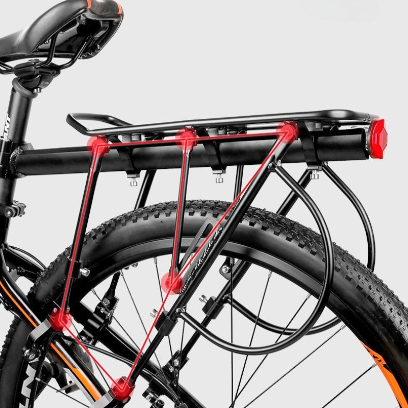 Bike Rear Seat Rack Aluminum A - Cargo Rack Aluminum review and price