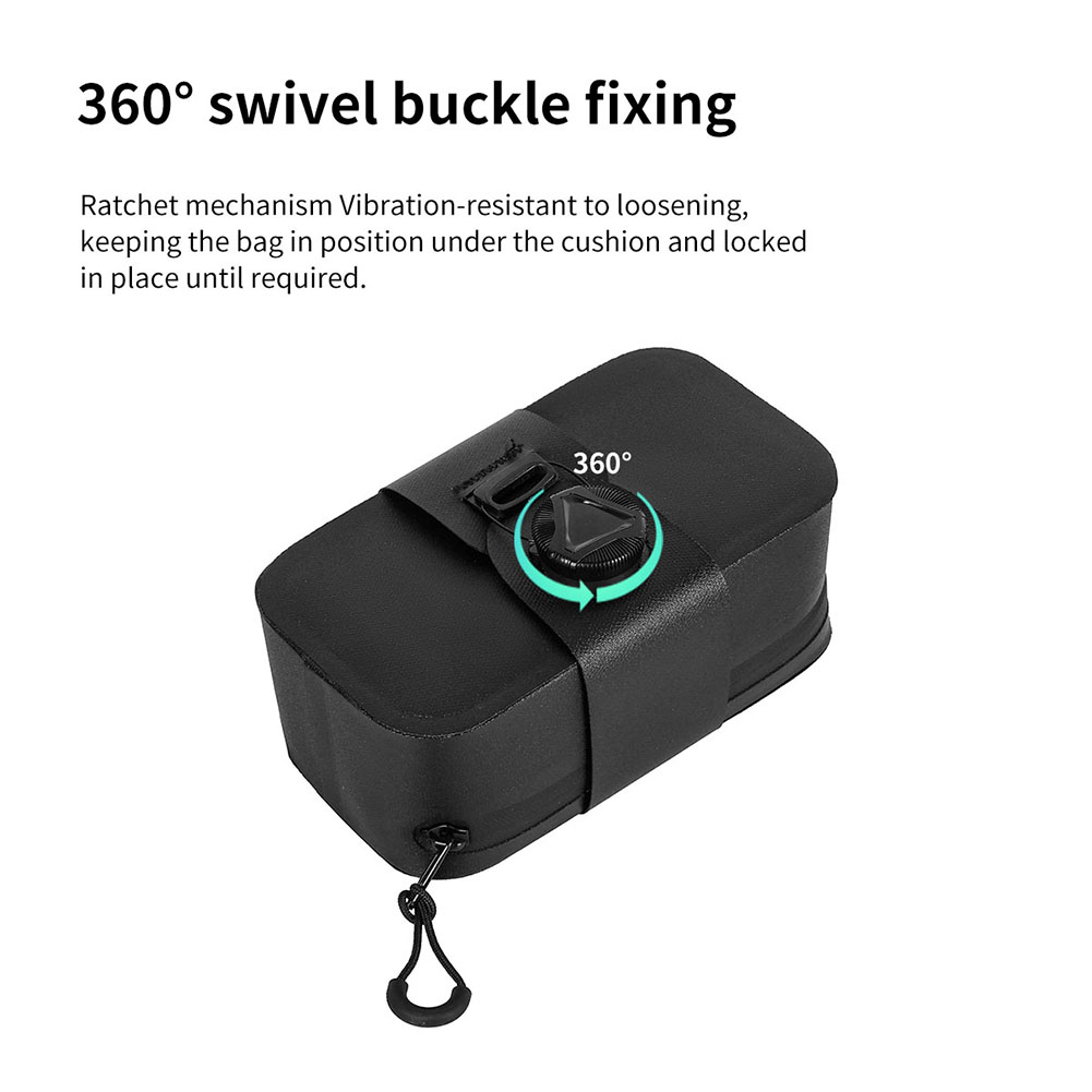 0.5L Portable Bike Tail Bag Wa - Saddle Bag Under Seat review and price