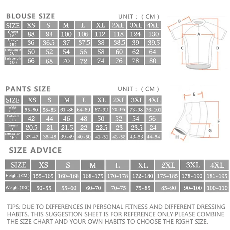 -Pro Cycling Jersey Set, Sport - Cycling Commuter Shorts review and price