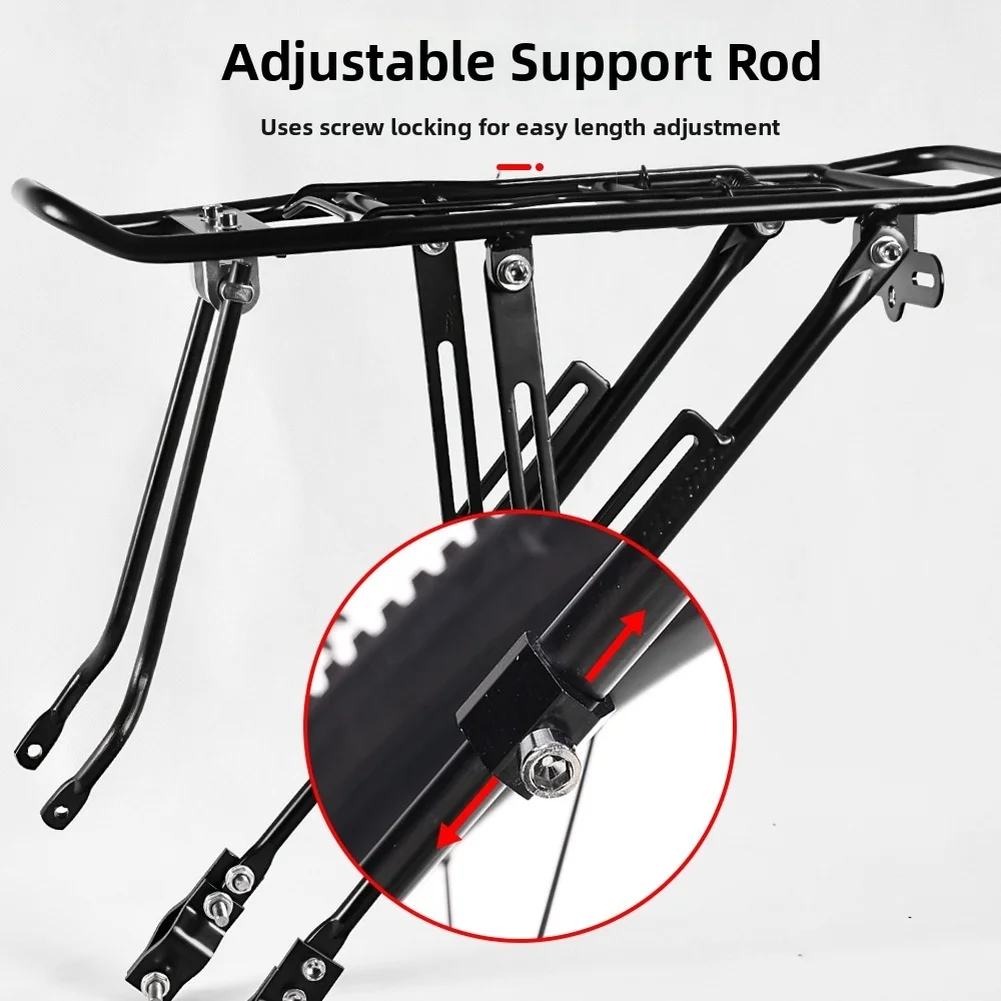 Bike Rear Rack For Disc Brake  - Cargo Rack Aluminum review and price