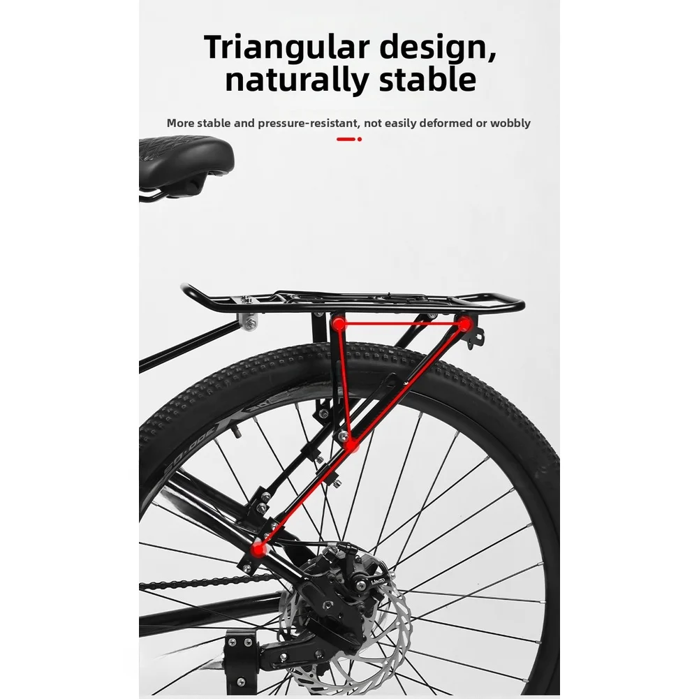 Bike Rear Rack For Disc Brake  - Cargo Rack Aluminum review and price