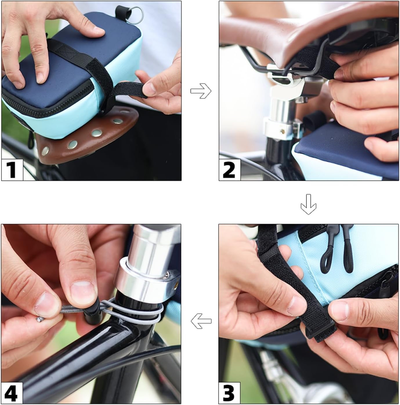 Expandable Large Capacity Bike - Saddle Bag Under Seat review and price