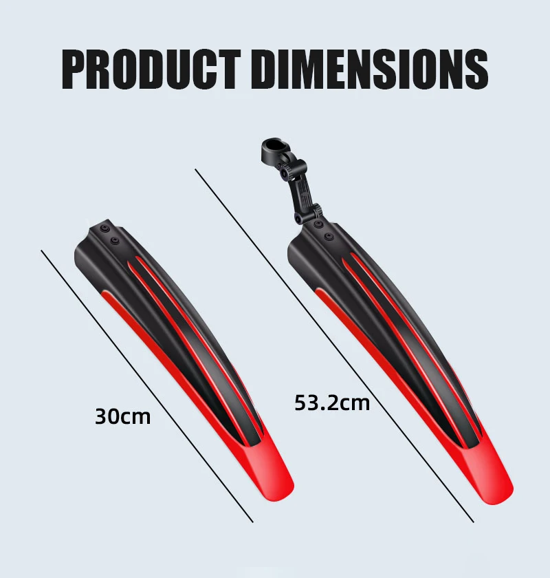 2pcs Bicycle Fenders Splash Fe - Fender Mudguard Set review and price